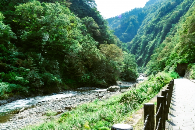 清津峡渓谷トンネル