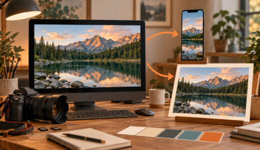 納品写真をSNSと印刷で使い分けるには？用途別の書き出し設定例