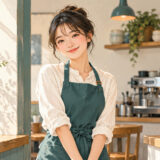 店舗スタッフのプロフィール写真の説明イメージ（AI生成）